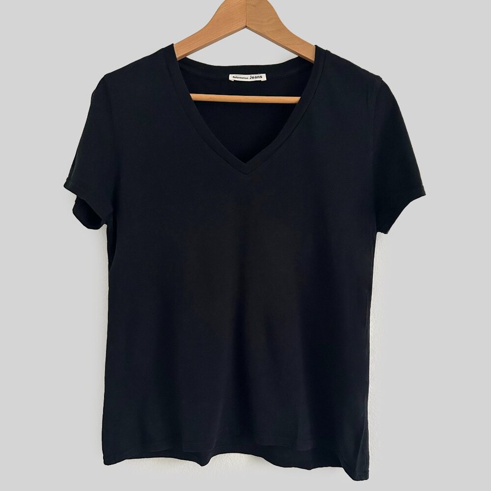 Reformation V-Neck Tee